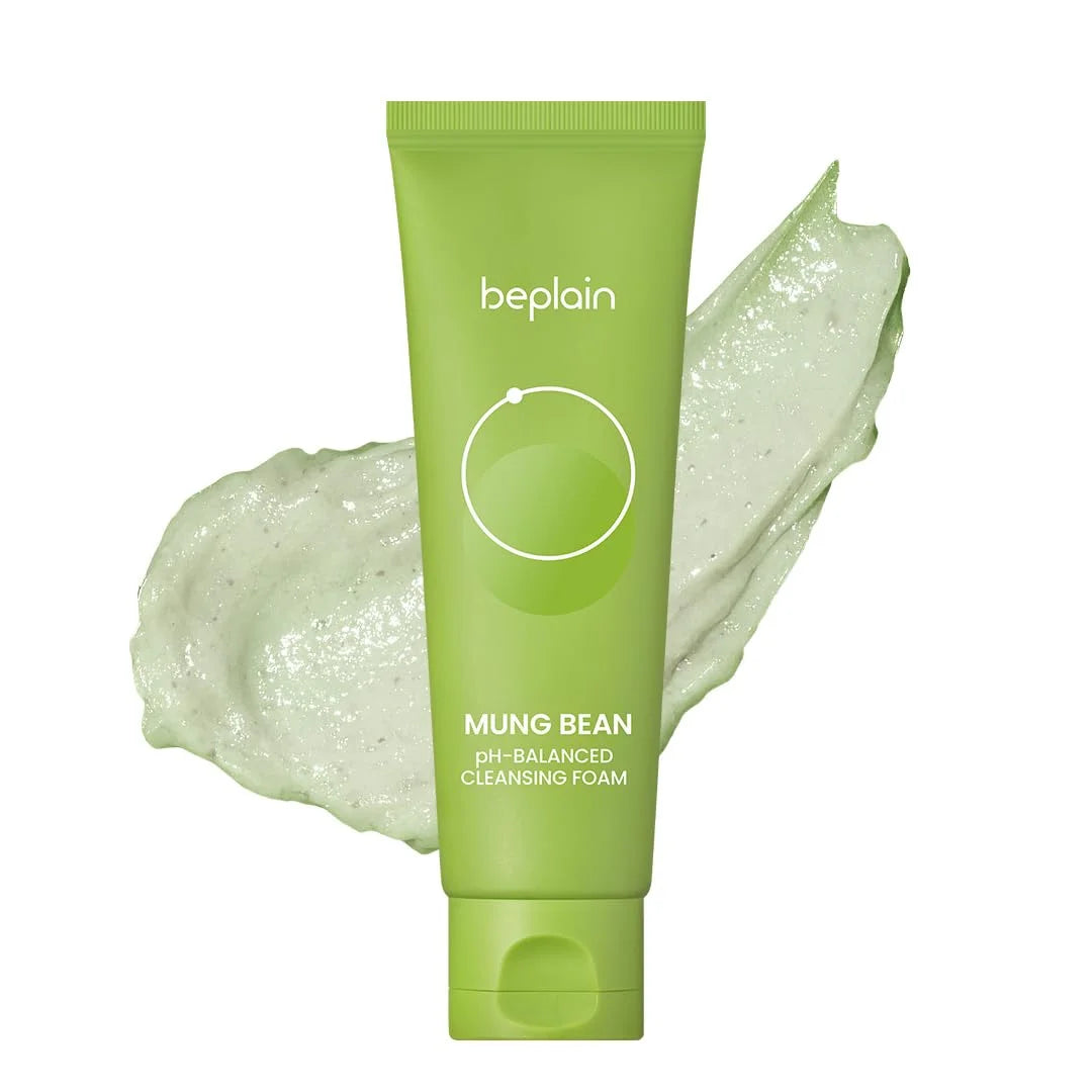 Korean Mung Bean Pore Serum,Deep Pore Cleansing Foam,Makeup Remover Oil and Facail Pore Care Clay Mask Firming Skincare Products